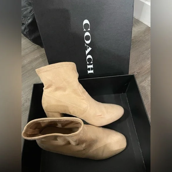 Coach margot suede bootie - Picture 4 of 13